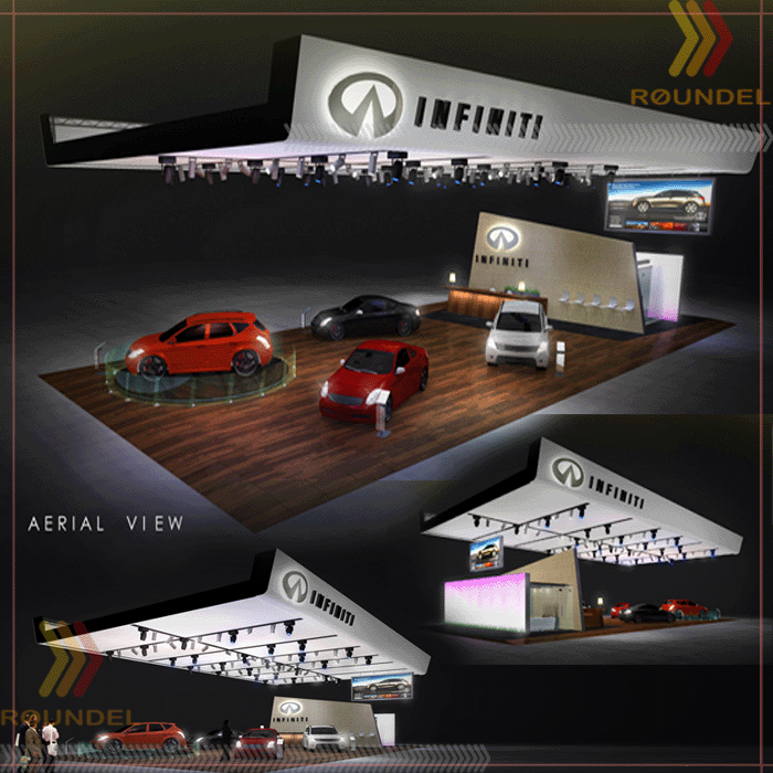 غرفه شرکت INFINITY -NISSAN